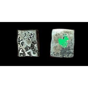 India Magadh Janapada ASHOKA Punch Mark silver Coin PEACOCK symbol 300BC